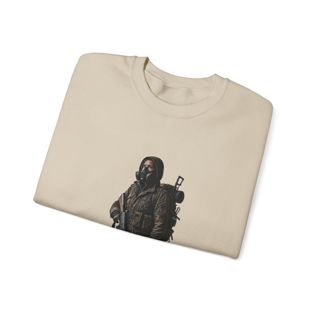 Post-ApocalypticSculpted Heritage Sweatshirt — Ranger Figure Graphic - Sculpted Heritage