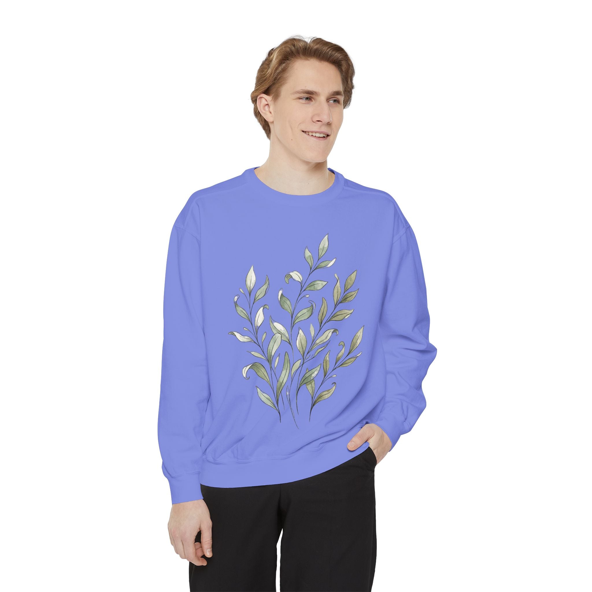 Unisex Garment-Dyed Sweatshirt - Sculpted Heritage