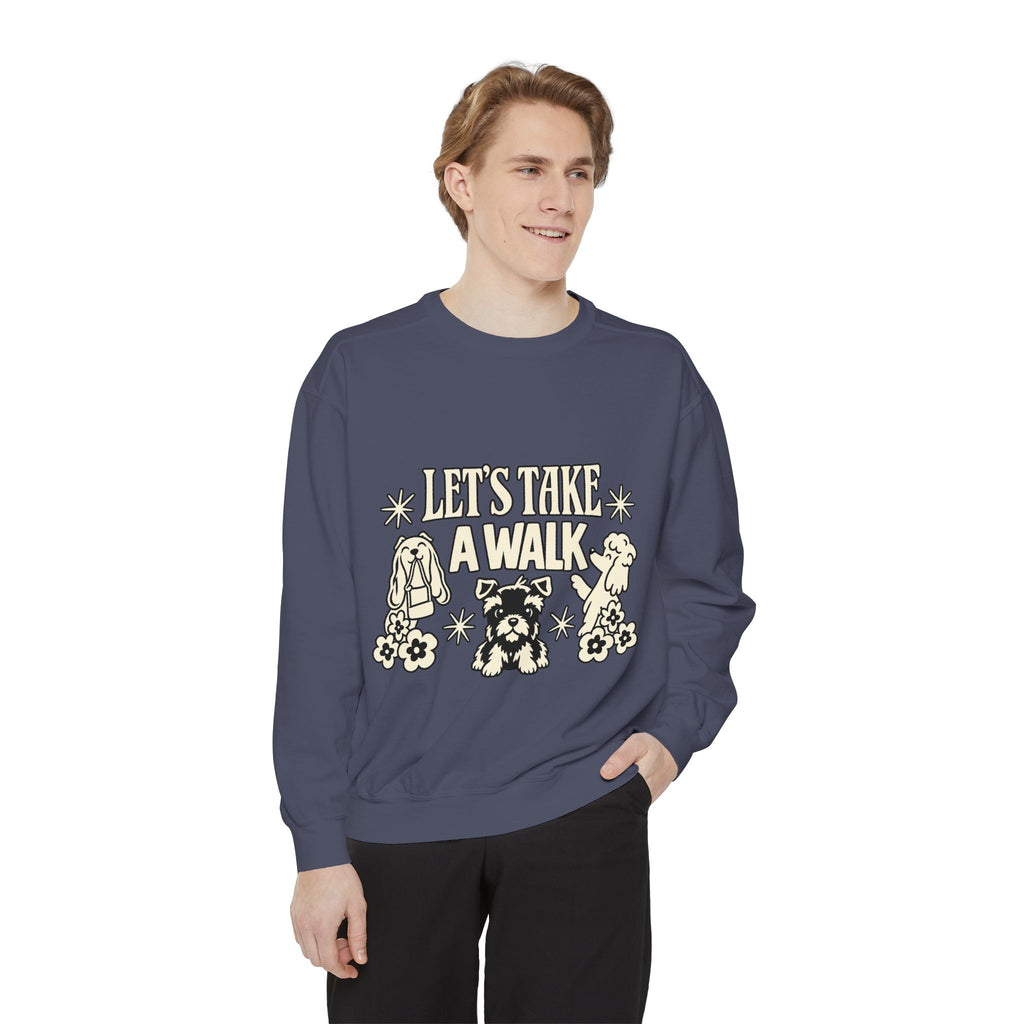 Unisex Garment-Dyed Sweatshirt - Sculpted Heritage