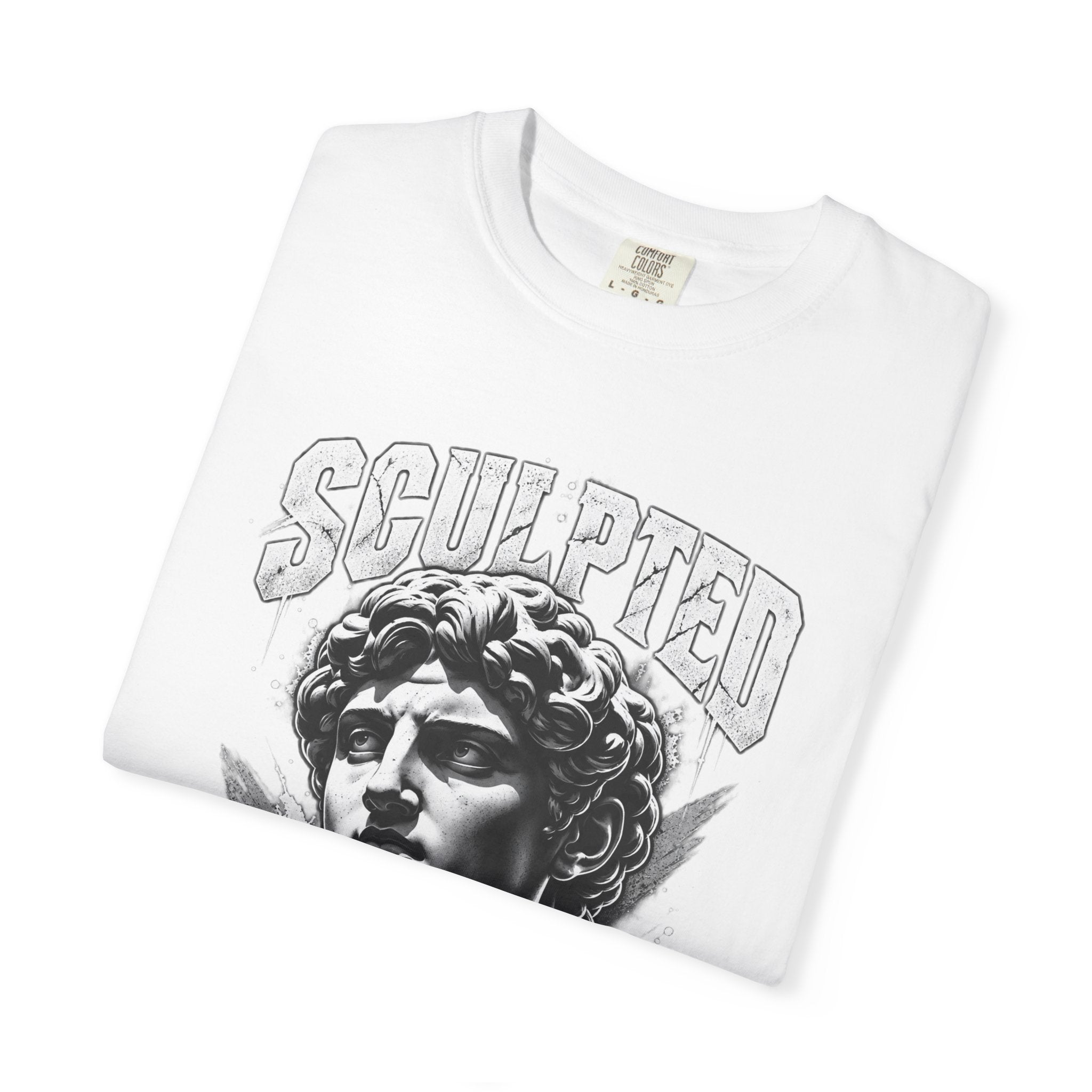 Sculpted Heritage T-Shirt — Vintage Statue Graphic Tee