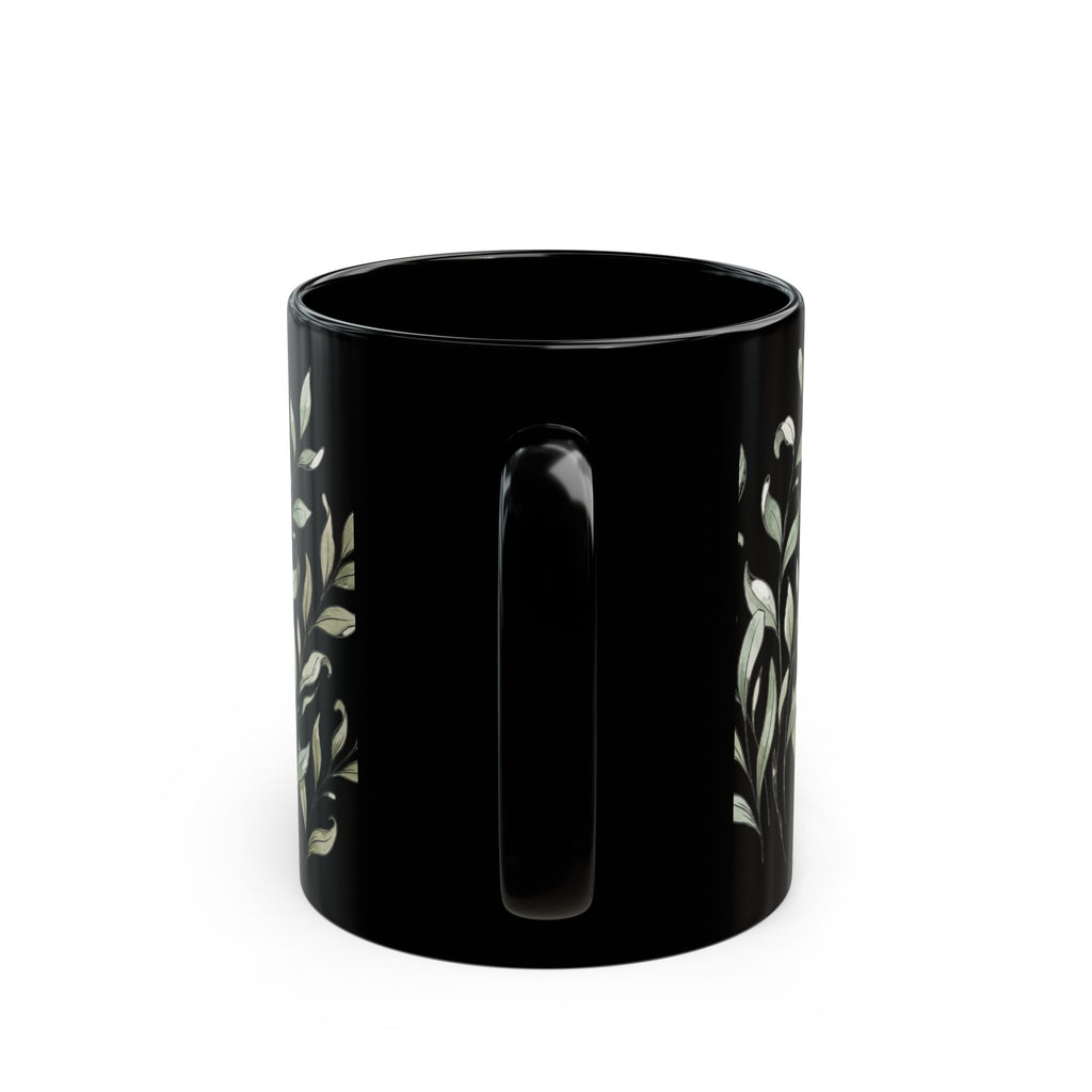Sculpted Heritage Black Mug (11oz, 15oz) - Sculpted Heritage